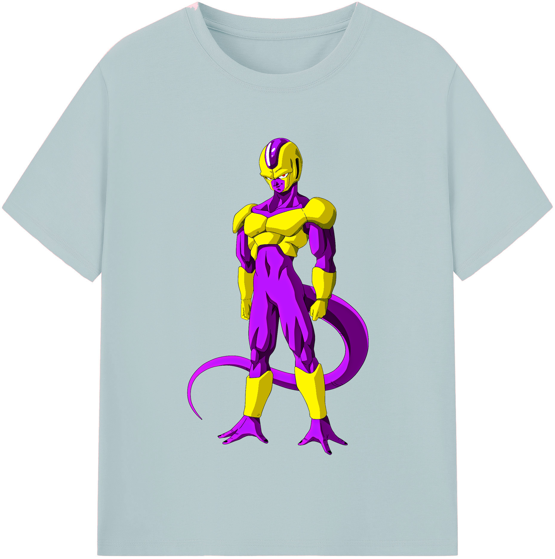（画像用） ドラゴンボール フリーザ DRAGON BALL Frieza 綿100％半袖Tシャツ（フロントプリント）